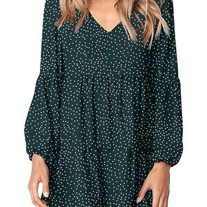 Green Polka Dot Dress